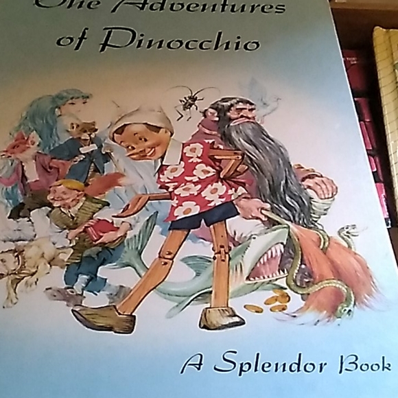 Vintage Adventures of Pinocchio pre 1940C Collodi - Picture 4 of 16